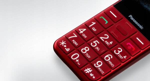 Mobilný telefón Panasonic KX-TU155 512 MB 2G čierny