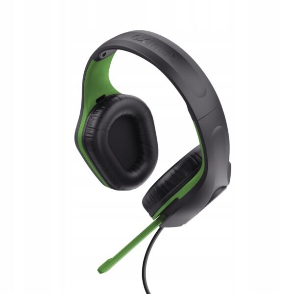 Káblové slúchadlá Trust GXT415X Zirox zelené