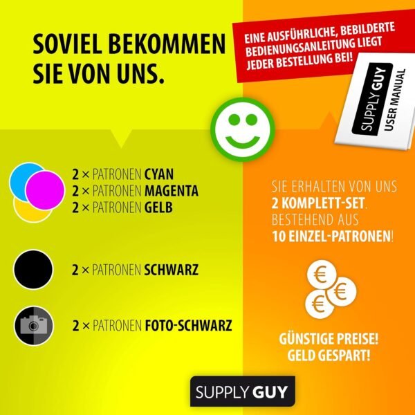 818BWNmp4QL._AC_SL1500_.jpg Supply Guy – 10 tlačových kaziet kompatibilných s Canon PGI-570 CLI-571 pre modely MG5750, MG5751, MG5752, MG5753, MG6850, MG6851, MG6852, MG6853, TS5050, TS5053, TS50555, TS60500, TS6051, TS6052