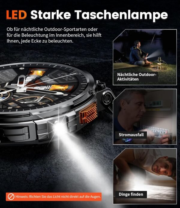 81GaAq0XJL._AC_SL1500_.jpg Pánske inteligentné hodinky LIGE, 1,85" HD IPS displej, fitness hodinky, 730 mAh, inteligentné hodinky s Androidom, vodotesnosť IP68/120+ športových režimov/monitorovanie spánku/meranie srdcovej frekvencie, kompatibilné s Androidom a iOS