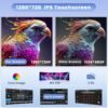 81Tur9qNOwL._AC_SL1500_.jpg Hikity 8-jadrový 4 GB + 64 GB Android 15 Autorádio pre FIAT Doblo/nová karoséria 2015 Rádio s bezdrôtovým pripojením CarPlay, Android Auto, Bluetooth, handsfree, 9" displej, GPS, WiFi, SWC, USB Type-C, DSP