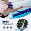 81eh1IaEfL._AC_SL1500_.jpg Inteligentné hodinky, dámske, pánske s funkciou telefónu, 1,96" HD dotykové fitness hodinky s meraním pulzu a analýzou spánku, fitness tracker, inteligentné hodinky s viac ako 113 športovými režimami, vodotesnosť IP68,