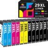 81koFKxfX7L._AC_SL1500_.jpg Multipack 29XL náplní do tlačiarne kompatibilných s Epson 29 XL pre modely Expression Home XP-342, XP-332, XP-442, XP-245, XP-352, XP-345, XP-445, XP-235, XP-455, XP-435, XP-432, XP-335 (balenie 12 ks)