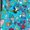 81s7krDNgeL._AC_SL1500_.jpg Puzdro pre iPhone 15 Pro Max s motívom Disney 100: Stitch v kostýme, postavičkami Disney a Scrumpom