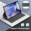 81uee0faaQL._AC_SL1500_.jpg EasyAcc Puzdro pre Samsung X920 Galaxy Tab S10 Ultra/Tab S9 Ultra 14,6 palca s držiakom na S Pen, tenké puzdro typu Folio Book Cover so stojanom, ochranné puzdro na tablet, nastavenie viacerých uhlov, čierne