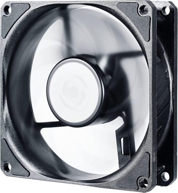 81ushb6X1JL._AC_SL1500_.jpg Cooler Master SickleFlow 92 – ventilátor do skrine s vylepšeným hybridným lopatkovým profilom Air Balance, 40 CFM, 1,8 mmH₂O, 6 až 25 dBA, čierny