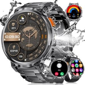 81w6s9LQjL._AC_SL1500_.jpg Pánske inteligentné hodinky LIGE, 1,85" HD IPS displej, fitness hodinky, 730 mAh, inteligentné hodinky s Androidom, vodotesnosť IP68/120+ športových režimov/monitorovanie spánku/meranie srdcovej frekvencie, kompatibilné s Androidom a iOS