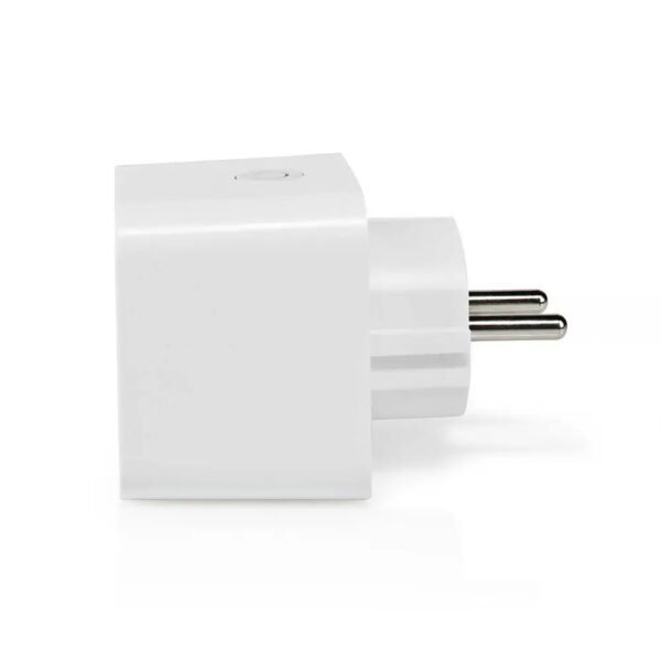 834abe58405dbf42e9ee9d3de111.jpg NEDIS WIFIP121FWT Inteligentná Smart zásuvka s monitorovaním spotreby energie, 3680W