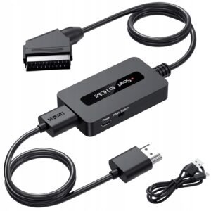 84e69bff4e4c8abcc765eff4eba9.jpg Konvertor SCART na HDMI s SCART káblom