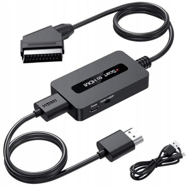 84e69bff4e4c8abcc765eff4eba9.jpg Konvertor SCART na HDMI s SCART káblom