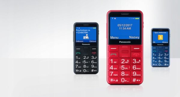 Mobilný telefón Panasonic KX-TU155 512 MB 2G čierny