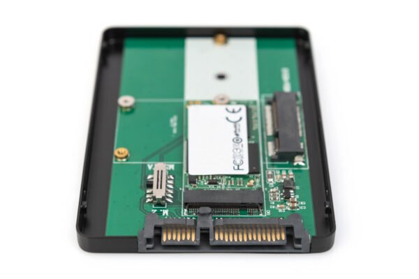 Adaptér pre pevný disk SATA M.2 alebo mSATA Digitus DA-71118