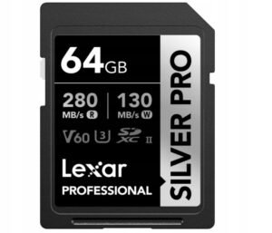 8bb63968400689f0fe88e9450aa9.jpg Lexar SD karta Silver Pro 64GB LSDSIPR064G-BNNAA