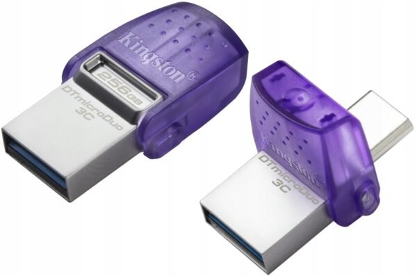 8c25c53d4ea8b9a43ae4fe711340.jpg USB kľúč Kingston Data Traveler MicroDuo 3C G3 256 GB USB 3.0, 3.1 typ C