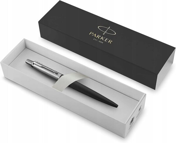 91b9662a4bed9da443a58c7046e6.jpg Guličkové pero Parker Jotter Bond Street Black CT (1953184)