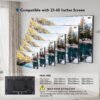 91hwQC0dIKL._AC_SL1500_.jpg Nástenný držiak BONTEC TV, sklopný držiak Ultraslim, univerzálny pre LCD/LED/plazmové televízory s uhlopriečkou 23–60 palcov (ploché aj zakrivené), max. VESA 400 x 400, nosnosť až 45 kg
