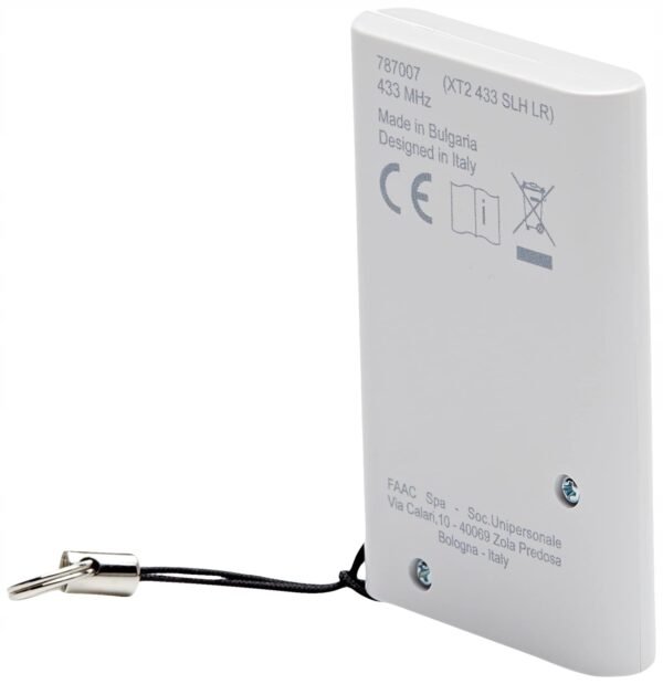 9e2067584e5b8b91b492c640eee6.jpg FAAC XT2 433MHz DIAĽKOVÝ OVLÁDAČ NA BRÁNU BIELY