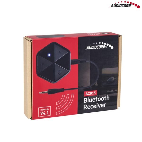 Bluetooth adaptér Audiocore AC815 prijímač s klipom