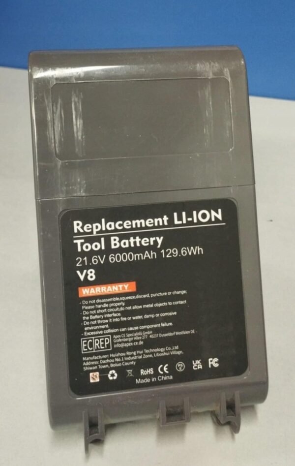 a0ff90e14db7aea3d12506b8e4b7.jpg G5555 Náhradná batéria pre Dyson V8 Absolute Fluffy 6500mAh