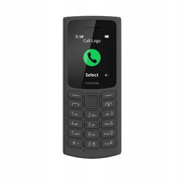 Mobilný telefón Nokia 105, 4 MB / 4 GB, 2G, čierny