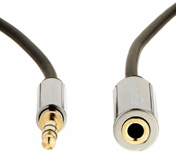 abda87284bd396df11abd1d30702.jpg AmazonBasics AZ35MF02 audio kábel 3,6 m 3,5 mm Čierny, Strieborný
