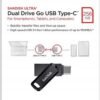 b1ef1a914faab63b3f0dd4d9dbad.jpg USB kľúč SanDisk SDDDC3-128G-G46 128 GB USB 3.2, USB 3.2 typ C čierny