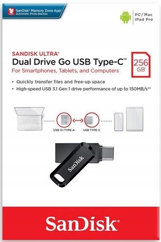 b1ef1a914faab63b3f0dd4d9dbad.jpg USB kľúč SanDisk SDDDC3-128G-G46 128 GB USB 3.2, USB 3.2 typ C čierny