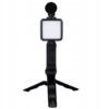 b2a4da174efb9bb1c534653d66a7.jpg Grundig Statív na telefón s lampou a mikrofónom - Tripod s LED diódami, 3 režimy