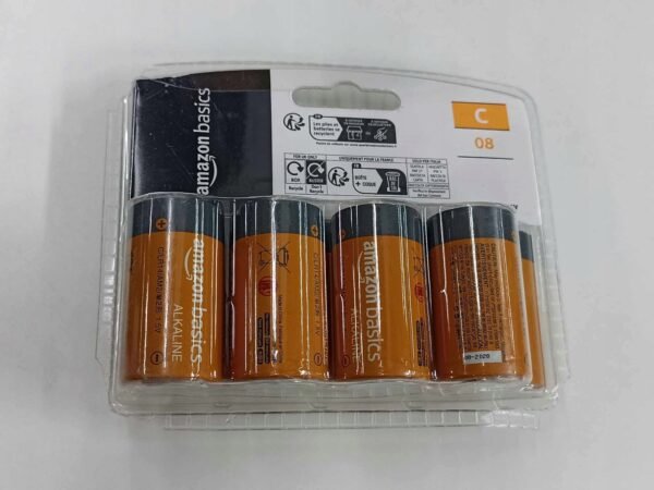 Alkalická batéria Amazon Basic C (R14) 8 ks