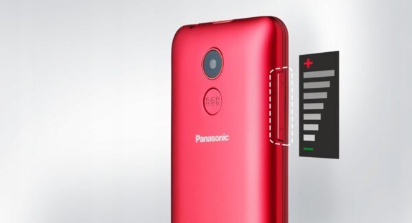 Mobilný telefón Panasonic KX-TU155 512 MB 2G čierny