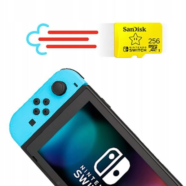 b954758f4fe4baa697e97d72118a.jpg Pamäťová karta SanDisk Nintendo microSDXC 256 GB 100 / 90 MB/s V30 U3