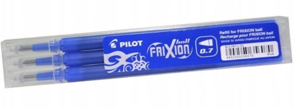 VYMAZÁVACIA NÁPLŇ DO PERA PILOT FRIXION 0,7 3ks MODRÁ