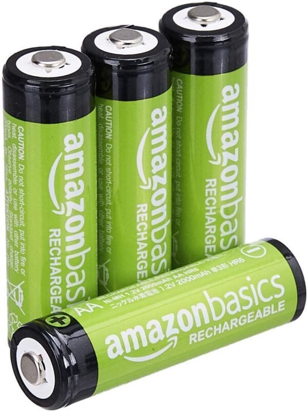 c338ac994c6a95417d908bb1e46f.jpg AA Nabíjateľná batéria AmazonBasic 2000 mAh NiMH 4 ks
