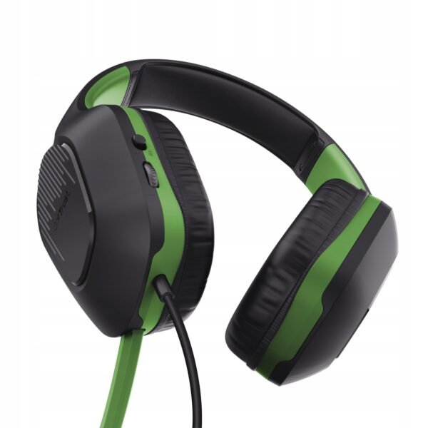 Káblové slúchadlá Trust GXT415X Zirox zelené