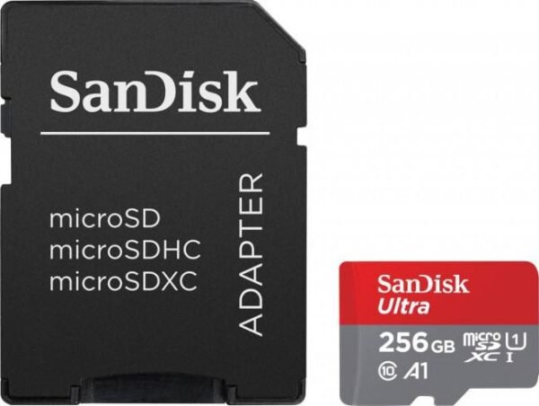 c4ac6c184b94ab7f530f06d76c9c.jpg SanDisk Ultra microSDXC 256GB pre Android 150MB/s A1 UHS-I + Adaptér