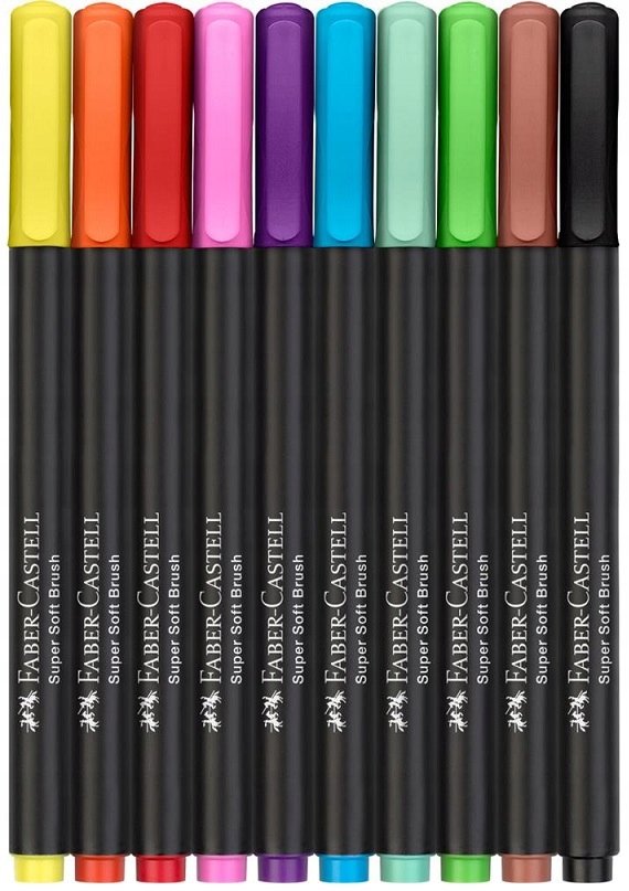 c89cf92f4e24b74fbe15a9da1048.jpg Štetcové fixky Black Edition x10 Faber-Castell