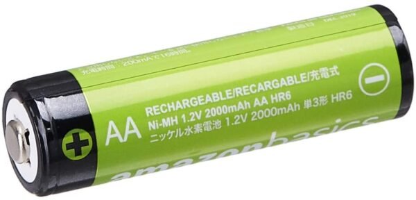 ccc77ac1410789bafefc8a33af7e.jpg AA Nabíjateľná batéria AmazonBasic 2000 mAh NiMH 4 ks