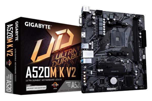 Základná doska Gigabyte A520M K V2 AM4 2xDDR4 HDMI VGA M.2 PS/2