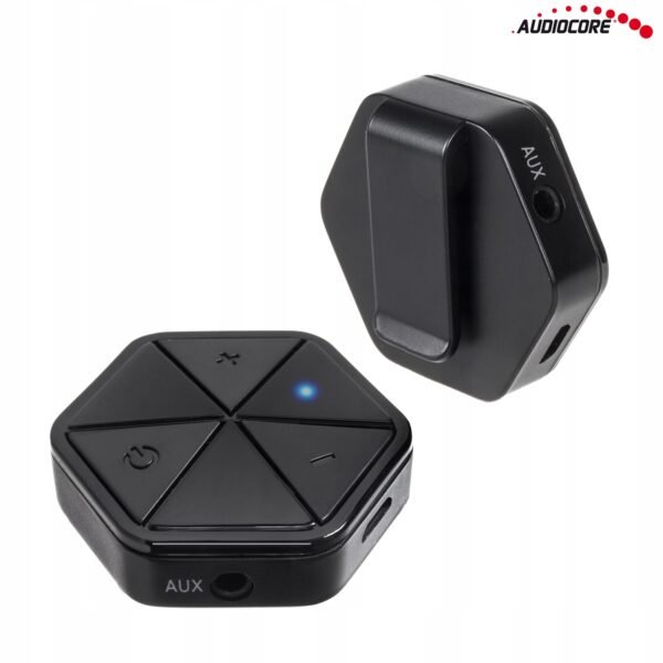 Bluetooth adaptér Audiocore AC815 prijímač s klipom