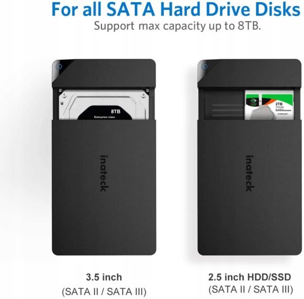 d38f6b314b41a2ef7f45e603bfda.jpg INATECK KRYT NA PEVNÝ DISK 3,5", 2,5/3,5" SATA I/II/III