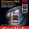 dbba444b409ba5e6f4cc610c8954.jpg Pamäťová karta SanDisk Extreme PRO 64 GB SDXC 200/90 MB/s V30