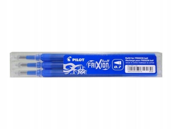 VYMAZÁVACIA NÁPLŇ DO PERA PILOT FRIXION 0,7 3ks MODRÁ