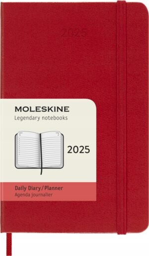 e458aab14114bf0637dffc736323.jpg Knižkový diár 2025 A6 Moleskine červený