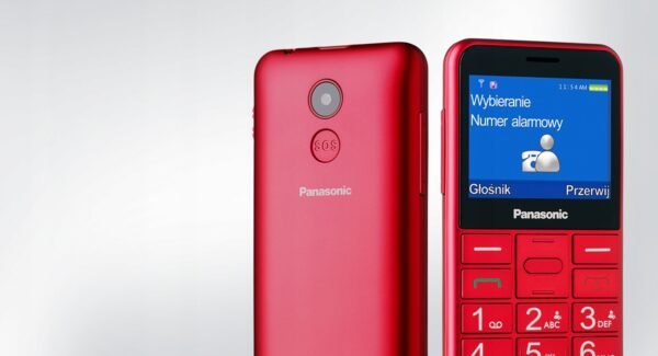 Mobilný telefón Panasonic KX-TU155 512 MB 2G čierny
