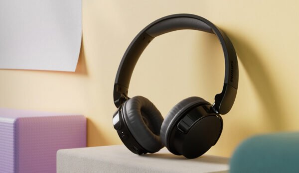 Bezdrôtové slúchadlá na uši Philips TAH3209 čierne