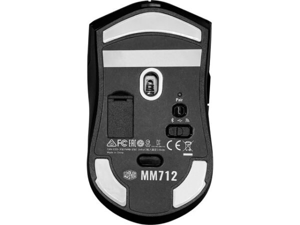 Cooler Master MM712 Bezdrôtová herná myš, optická, USB, ľahká, čierna