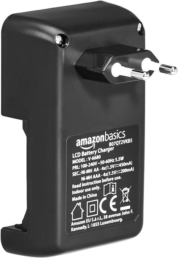 ec634bd54d099fa138945ee96547.jpg Nabíjačka Amazon Basics V-6680-EU 4 AA, AAA