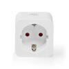 f076414e4d659d2f710912cb02d8.jpg NEDIS WIFIP121FWT Inteligentná Smart zásuvka s monitorovaním spotreby energie, 3680W