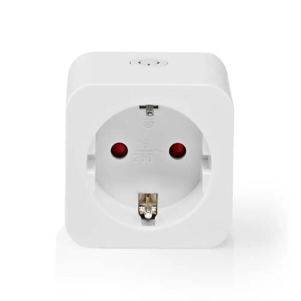 f076414e4d659d2f710912cb02d8.jpg NEDIS WIFIP121FWT Inteligentná Smart zásuvka s monitorovaním spotreby energie, 3680W