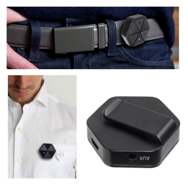 Bluetooth adaptér Audiocore AC815 prijímač s klipom